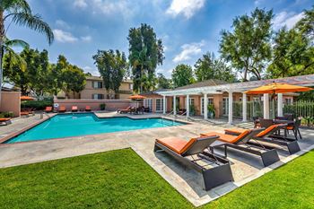 Sparkling pool